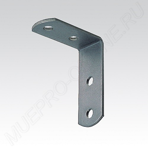 Монтажный уголок MÜPRO A4, 90° для профиля 38/40-40/60, 41/21-41/124, V4A нержавеющая сталь 118858